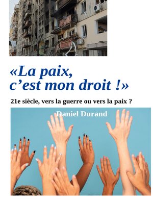 cover image of "La paix, c'est mon droit !"